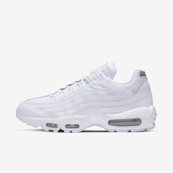 Nike Air Max 95 Essential - Férfi Utcai Cipő - Fehér/Platina/Titán/Fehér